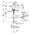 Eurosmart Смеситель однорычажный для раковины, S-Size, хром (замена 32926002) 32926003