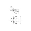 Grohtherm 2000 Термостатический смеситель для ванны (XL Waterfal), хром 34174001