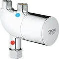 34487000 Grohtherm Micro Термостат для установки под раковиной или мойкой, термическая защита от ожога, хром 34487000
