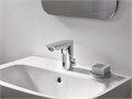 36451000 BauCosmopolitan E Инфракрасная электроника для раковины 1/2" со смешиванием, 6V литиевая батарейка, корпус ABS-пластик, покрытие хром 36451000