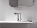 36451000 BauCosmopolitan E Инфракрасная электроника для раковины 1/2" со смешиванием, 6V литиевая батарейка, корпус ABS-пластик, покрытие хром 36451000