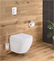 3920600H Euro Ceramic Унитаз подвесной безободковый, компактный с гигиеническим покрытием (без сиденья), альпин-белый 3920600H