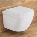 39328000 Euro Ceramic Унитаз подвесной, безободковый, белый (126324 - 16 шт.) 39328000