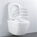 Euro Ceramic Сиденье для WC с микролифтом, альпин белый (замена арт. 39330001) ПРОДАЖА ТОЛЬКО С ЧАШЕЙ 39330002