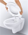 39427000 Bau Ceramic Унитаз подвесной, безободковый, белый 39427000