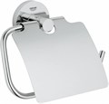 Essentials Держатель для туалетной бумаги с крышкой, хром 40367001
