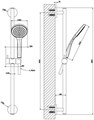 EMPORIO душевой гарнитур 47304-031