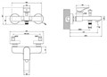 EMPORIO VIA SOLFERINO смеситель для ванны 49013-031