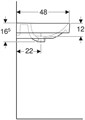 500.229.01.1 Smyle Square Раковина 60*48 см, белая 500.229.01.1