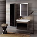 Geberit Citterio Зеркало с подсветкой 884x584x140 мм, структура рамки: темный дуб 500.572.JJ.1