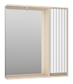 BALATON - 75 Зеркало-шкаф правый, комб. бежев. BAL-04075-03-01П