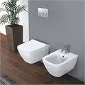 Smyle Square Унитаз подвесной безободковый Rimfree® в комплекте с сиденьем с плавным закрыванием SoftClose 500.683.01.2