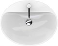 Geberit VariForm Раковина встраиваемая в столешницу овальной формы, 60х48 см, с отв. под смеситель, без отв. перелива 500.726.01.2