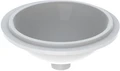 Geberit VariForm Раковина с установкой под столешницу круглой формы, D1=33 см, без отв. под смеситель, без отв. перелива 500.746.01.2