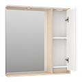 BALATON - 80 Зеркало-шкаф правый, комб. бежев. BAL-04080-03-01П