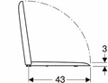 iCon Square Сиденье для унитаза (quick release, soft-close) 500.837.01.1