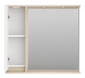 BALATON - 90 Зеркало-шкаф левый, комб. бежев. BAL-04090-03-01Л