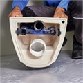 Acanto Комплект подвесного унитаза вертикальный смыв, закрытая форма, TurboFlush, с сиденьем с крышкой для унитаза: Т мин.=53см, Функция 502.718.00.1