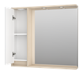 BALATON - 90 Зеркало-шкаф левый, комб. бежев. BAL-04090-03-01Л