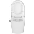 Безобод. подвесной унитаз VitrA Nest (c фу-цей биде, встр. смес., бачок VitrA Fresh для моющего ср-ва), дюропласт, МЛ 5176B003-6233