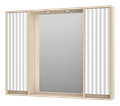 BALATON -100 Зеркало-шкаф, комб. бежев. BAL-04100-03-01