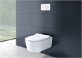 5656 RS01 AVENTO Комбипак (5656R001 Унитаз 370х530, подвесной, DirectFlush + 9M87S101 Сиденье для унитаза, SlimSeat, QuickRelease, SoftClosing) 5656RS01