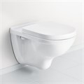 5660 HR01 O.NOVO Комбипак (5660R001 Унитаз 360х560, подвесной, DirectFlush + 9M38S101 Сиденье для унитаза, Quick Release, Soft Closing) 5660HR01