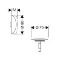 58185990S Set HG Flexaplus (58185990+58140180), полир.золото 58185990S