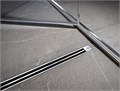 704360 Душевой лоток Advantix Vario в комплекте + Дизайн - Вставка для трапа Advantix Vario глянец (300-1200) 704360