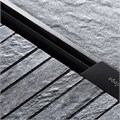 Visign SR3 дизайн-вставка для Advantix Vario 300-1200 мм с компл. для монтажа и бок. накладками, черный, нержавеющая сталь, модель 4965.32 711870