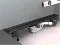 721671 Базовый элемент душевого лотка Advantix Vario 300 - 1200, пластик, мод. 4966.10 721671