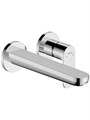 72528000S Set HG Rebris S смеситель для раковины настенный 2 отв. (72528000+13622180) 72528000S