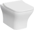 Подвесной безободковый SmoothFlush унитазZentrum Square (НУЖНА КРЫШКА 191-003-009, 810-003-009) 7484B003-0075