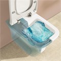 Подвесной безободковый SmoothFlush унитазZentrum Square (НУЖНА КРЫШКА 191-003-009, 810-003-009) 7484B003-0075