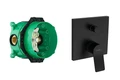 75415670S Set HG Vivenis смеситель для ванны (75415670+01800180), матовый черный 75415670S