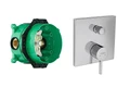 76415000S Set HG Finoris смеситель для ванны (76415000+01800180) 76415000S