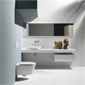 KARTELL by LAUFEN Подвесной унитаз, безободковый смыв Rimless 8.2033.7.000.000.1