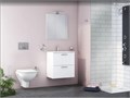 Комплект безободкового унитаза S20 с инсталляцией, кнопка хром Vitra 9004B003-7207