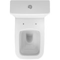 Напольный безободковый унитаз VitrA Polar, двурежимный механизм смыва 3/6 л, дюропластовое сиденье микролифт 9843B003-7201