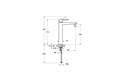 Flow Soft Смеситель для раковины,большой,хром A43009EXP