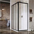 Душевая стенка Ravak Supernova APSS-80 940403R2Z1 профиль Черный стекло Transparent 940403R2Z1