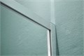 Душевая дверь, распашная 800x2000 профиль хром, стекло прозрачное ПРОДАЕМ ИЗ НАЛИЧИЯ AQ ARI PI 08020CH