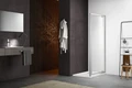 Душевая дверь, распашная 900x2000 профиль хром, стекло прозрачное ПРОДАЕМ ИЗ НАЛИЧИЯ AQ ARI PI 09020CH