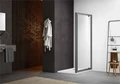 Душевая дверь, распашная 900x2000 профиль оружейная сталь, стекло прозрачное ПРОДАЕМ ИЗ НАЛИЧИЯ AQ ARI PI 09020GM