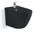 AQ1016-MB ЕВРОПА Биде подвесное 510*355*311, цвет черный матовый AQ1016-MB