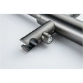ЕВРОПА смеситель для ванны напольный, оружейная сталь AQ1345BGM