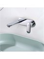 НИКА смеситель для раковины настенный (внешняя и скрытая часть) AQ1813CR