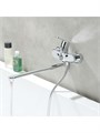 НИКА смеситель для ванны с длинным изливом AQ1842CR
