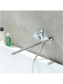 НИКА смеситель для ванны с длинным изливом AQ1842CR
