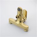 АЛЬФА смеситель для ванны, шлиф. золото AQ1940BG